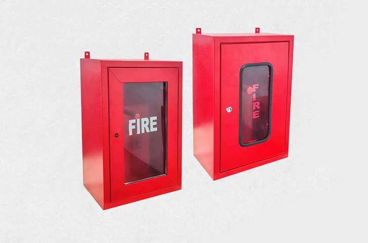 Capital Gains Single Door Hose Box - Front